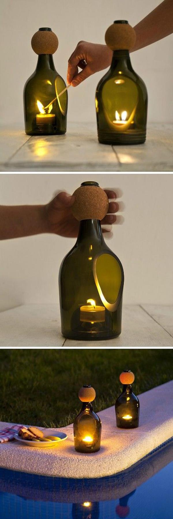 30 Creative DIY examples of Candle Holders