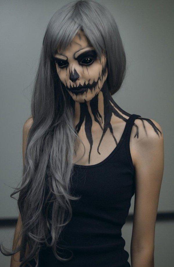 45 Examples of DIY Halloween Makeup