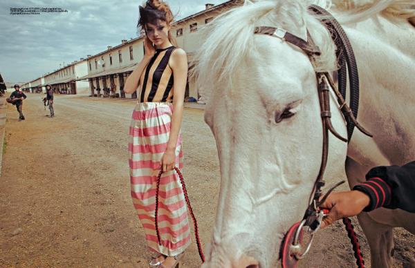 Julia Saner for Vogue Turkey June 2011