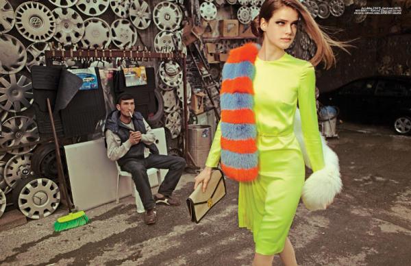 Julia Saner for Vogue Turkey June 2011