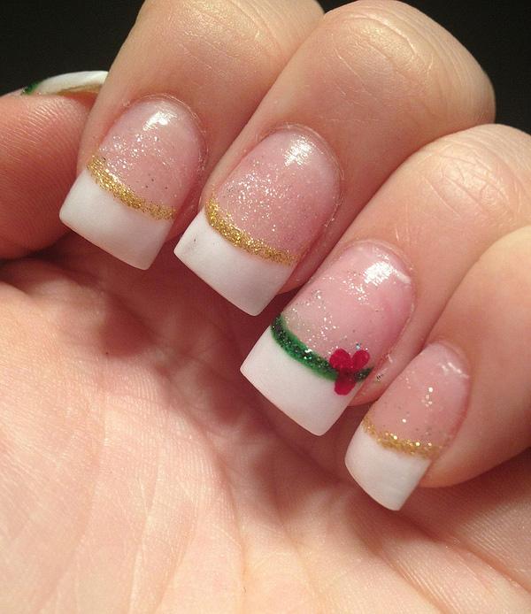 65 Cute Christmas Nails