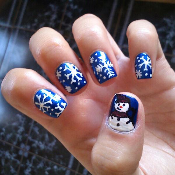 65 Cute Christmas Nails