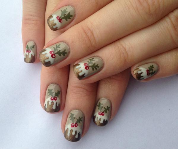 65 Cute Christmas Nails