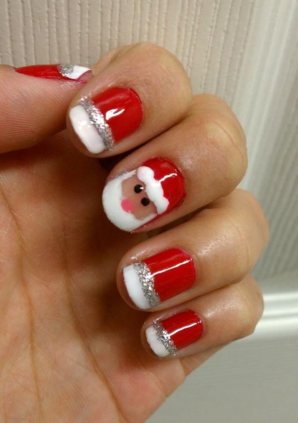 65 Cute Christmas Nails