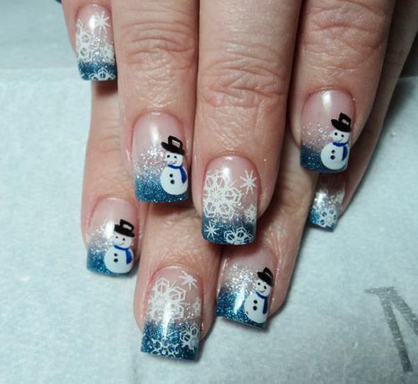 65 Cute Christmas Nails