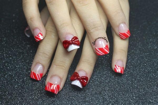 65 Cute Christmas Nails