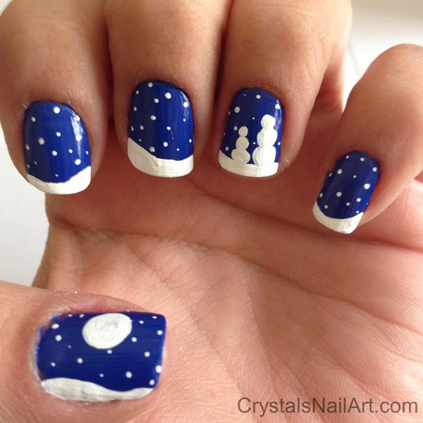 65 Cute Christmas Nails