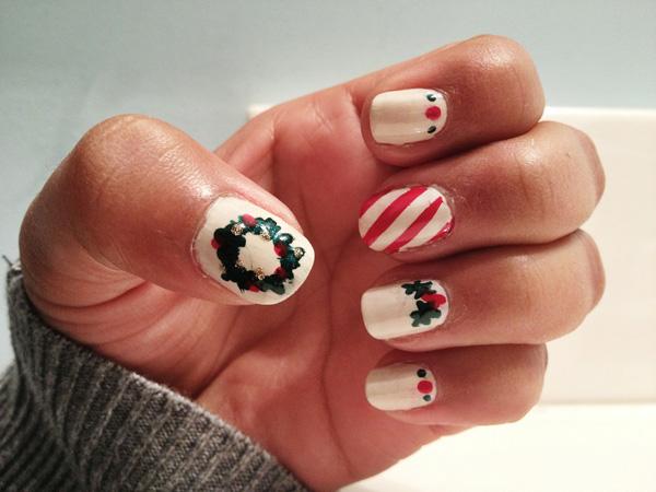 65 Cute Christmas Nails