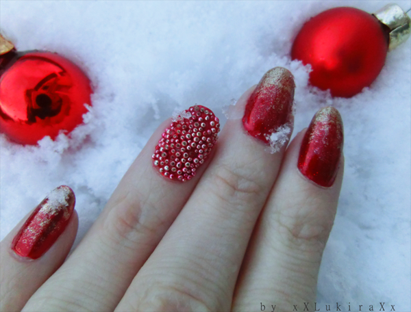 65 Cute Christmas Nails