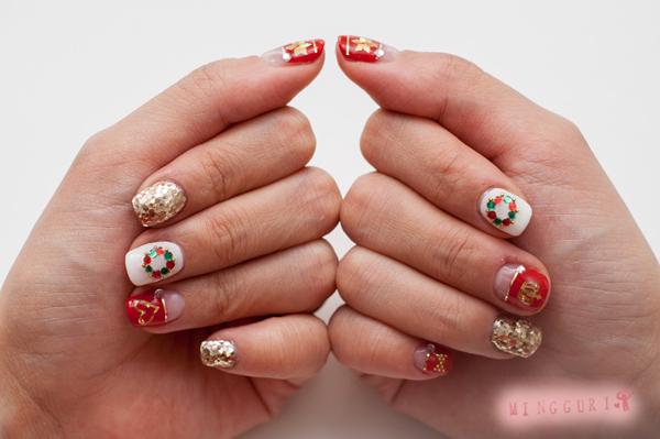 65 Cute Christmas Nails