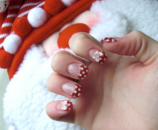 65 Cute Christmas Nails