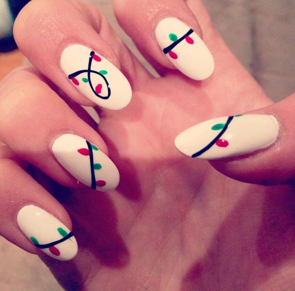 65 Cute Christmas Nails