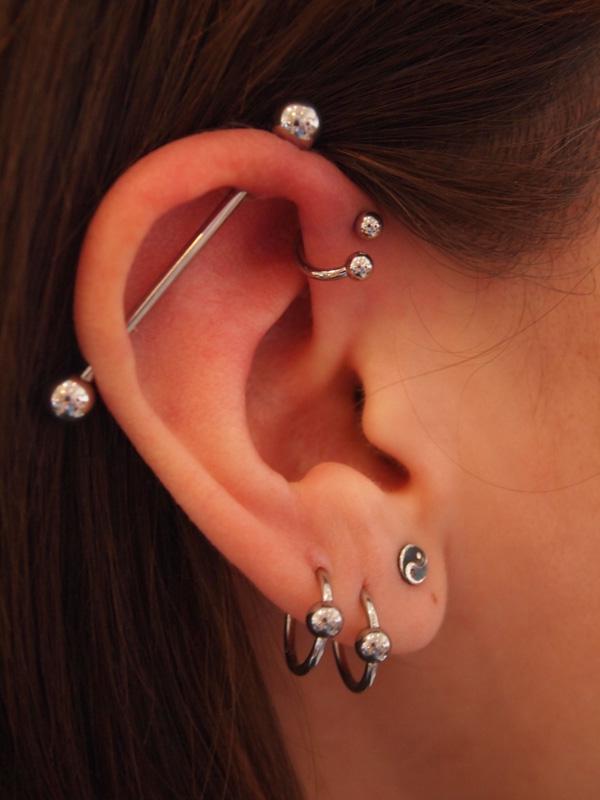 50 Beautiful Ear Piercings