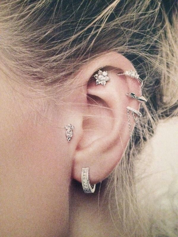 50 Beautiful Ear Piercings