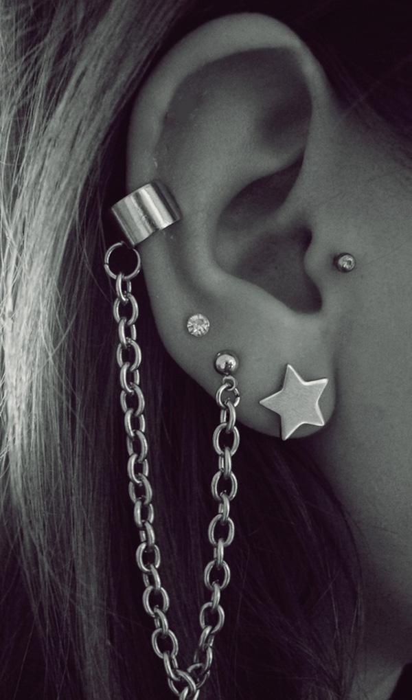 50 Beautiful Ear Piercings