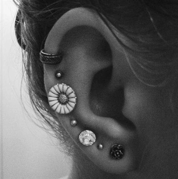 50 Beautiful Ear Piercings