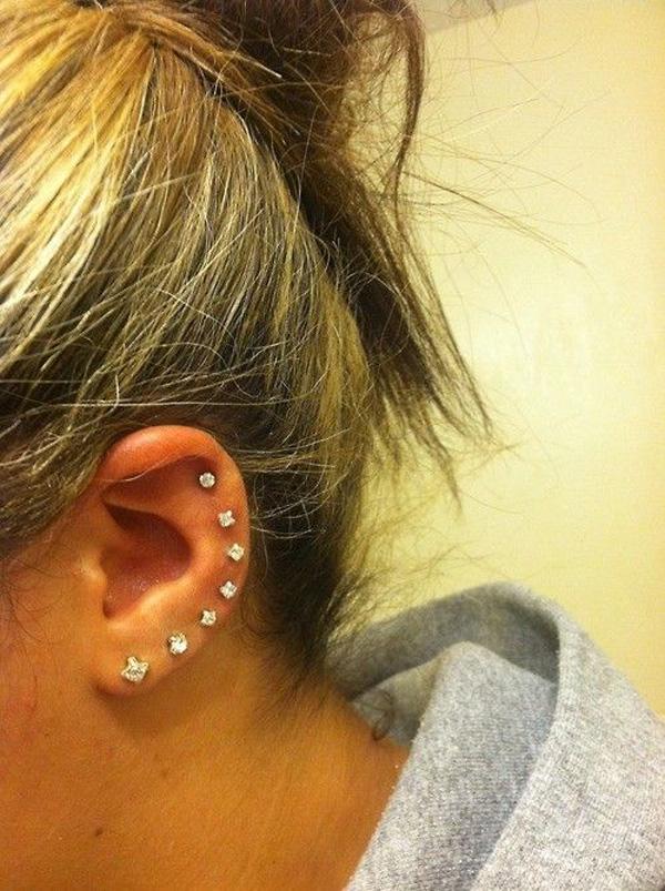 50 Beautiful Ear Piercings