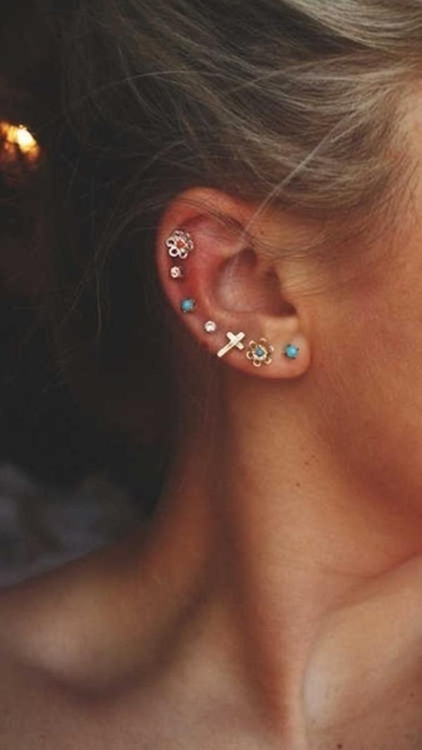 50 Beautiful Ear Piercings