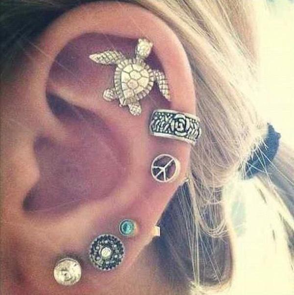 50 Beautiful Ear Piercings