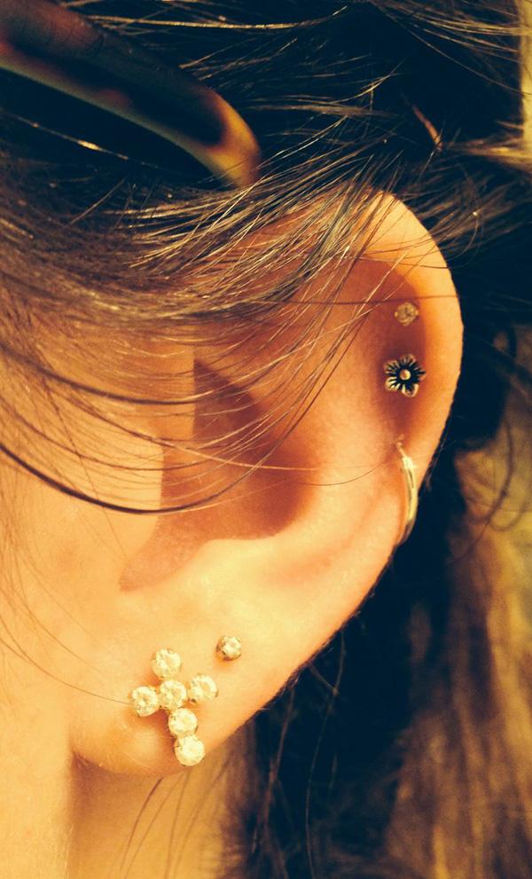 50 Beautiful Ear Piercings