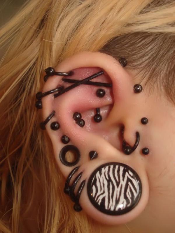 50 Beautiful Ear Piercings
