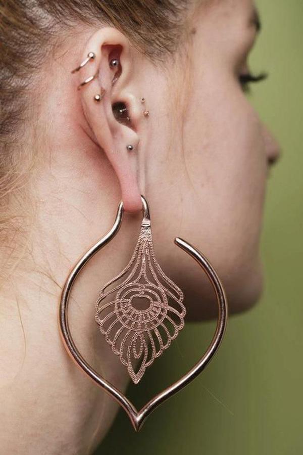 50 Beautiful Ear Piercings