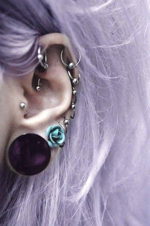 50 Beautiful Ear Piercings