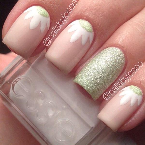 50 Flower Nail Art Designs