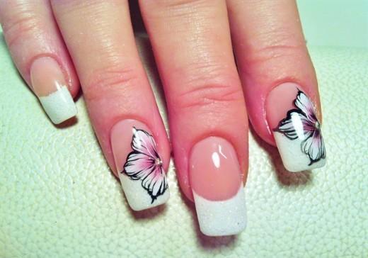 50 Flower Nail Art Designs
