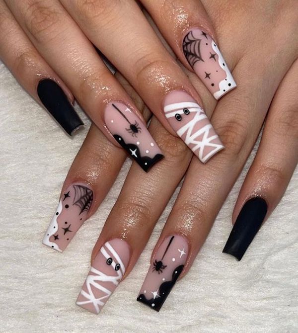 50 Cool Halloween Nail Art Ideas