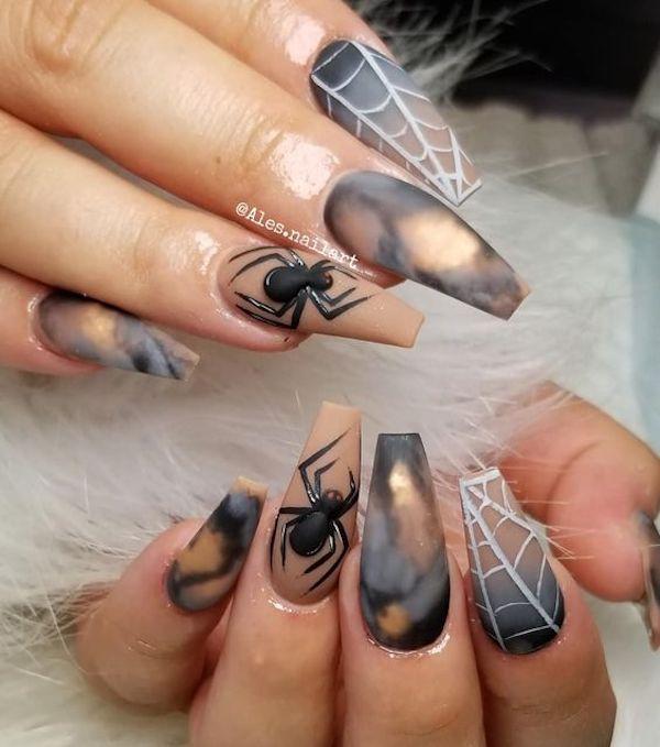50 Cool Halloween Nail Art Ideas