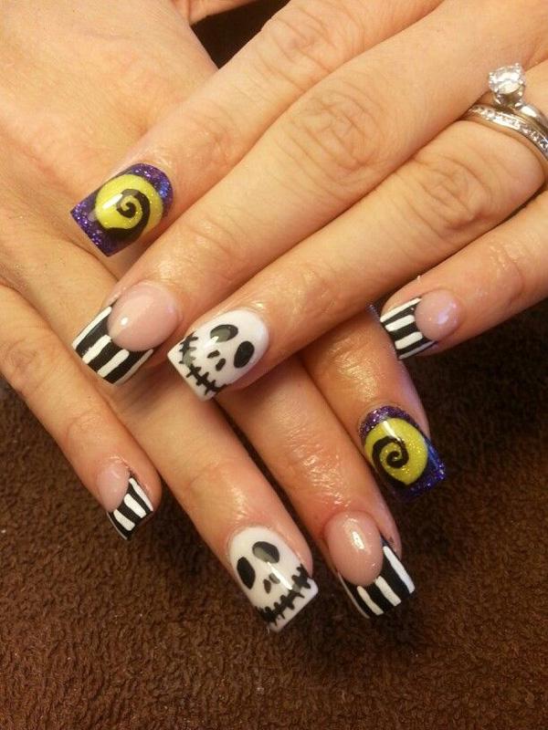 50 Cool Halloween Nail Art Ideas