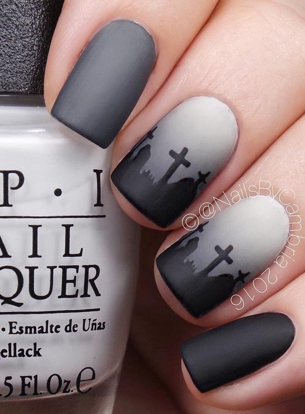 50 Cool Halloween Nail Art Ideas