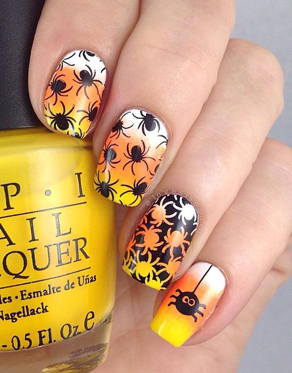 50 Cool Halloween Nail Art Ideas