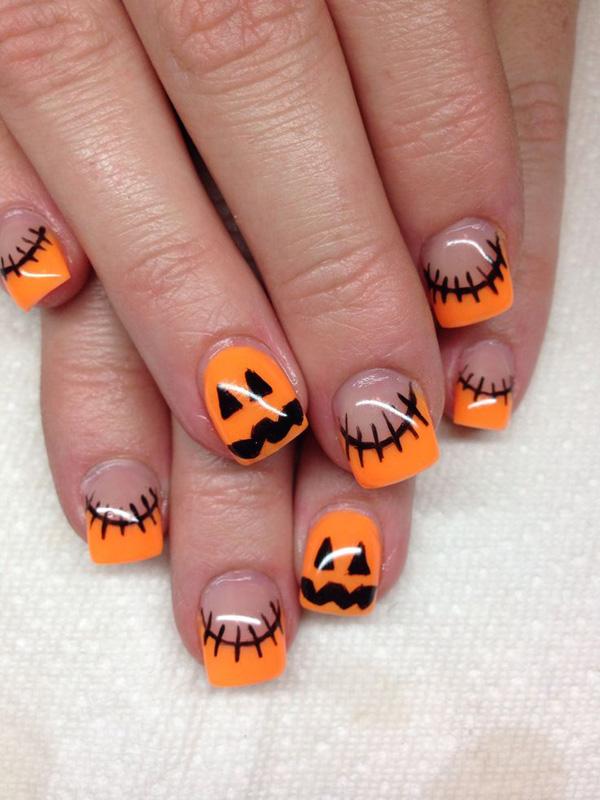 50 Cool Halloween Nail Art Ideas