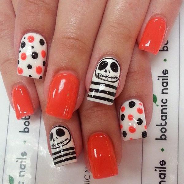 50 Cool Halloween Nail Art Ideas
