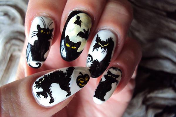 50 Cool Halloween Nail Art Ideas