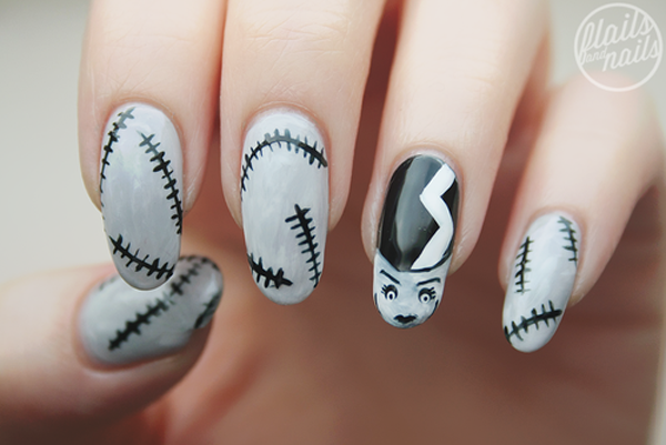 50 Cool Halloween Nail Art Ideas