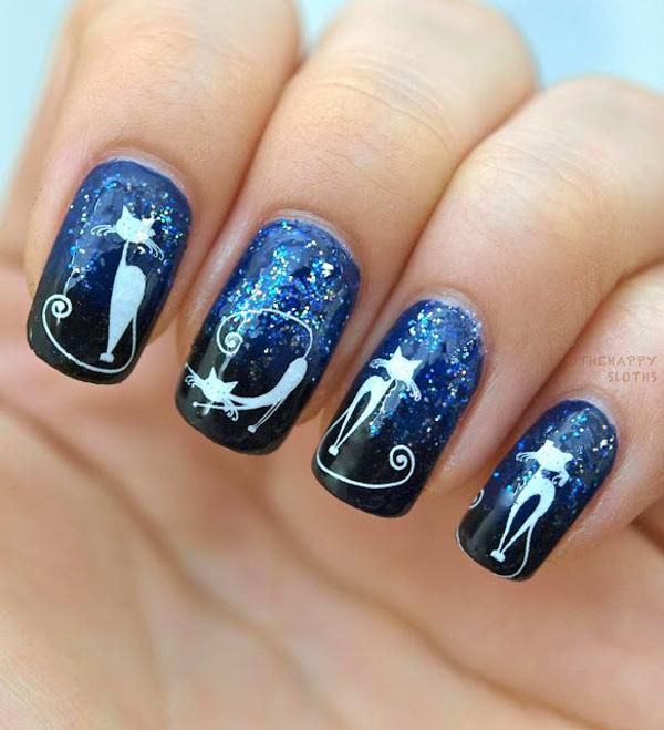 50 Cool Halloween Nail Art Ideas