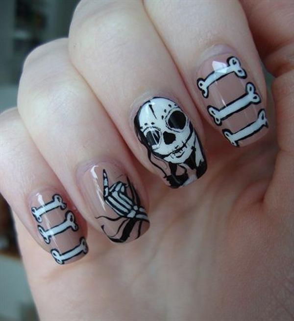 50 Cool Halloween Nail Art Ideas