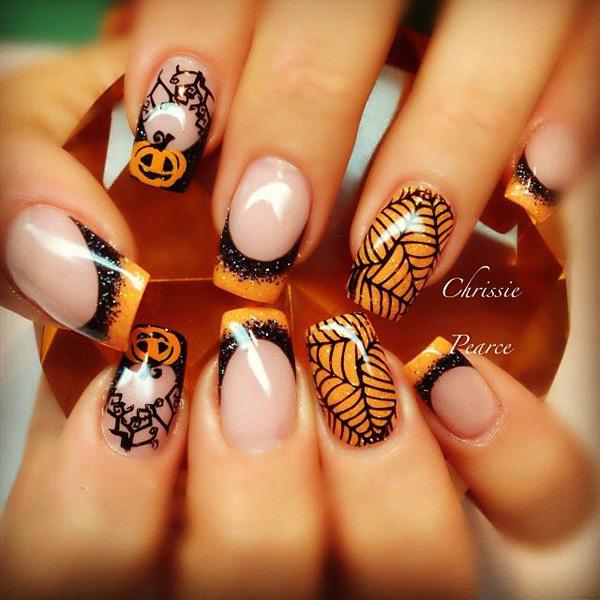 50 Cool Halloween Nail Art Ideas