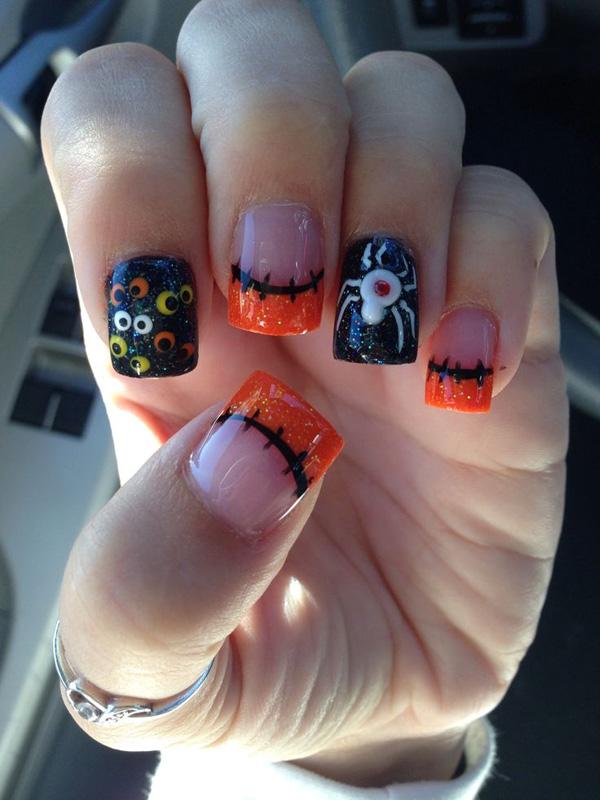 50 Cool Halloween Nail Art Ideas