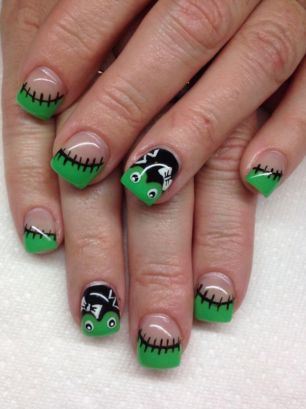 50 Cool Halloween Nail Art Ideas