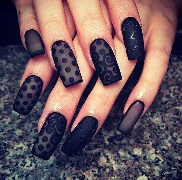45+ Lace Nail Designs