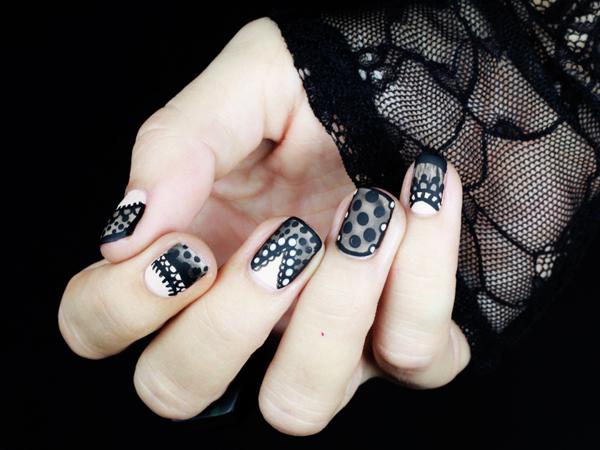 45+ Lace Nail Designs