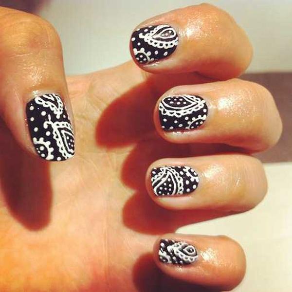 45+ Lace Nail Designs