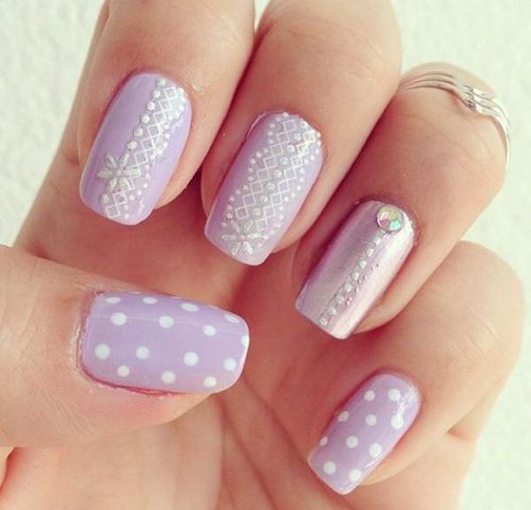 45+ Lace Nail Designs