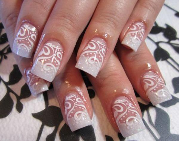 45+ Lace Nail Designs