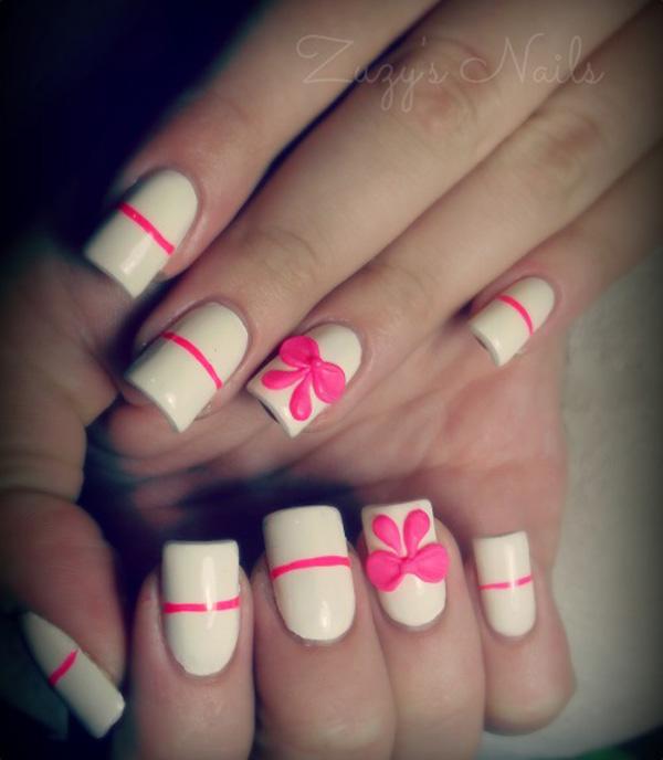 50+ Cute Bow Nail Designs