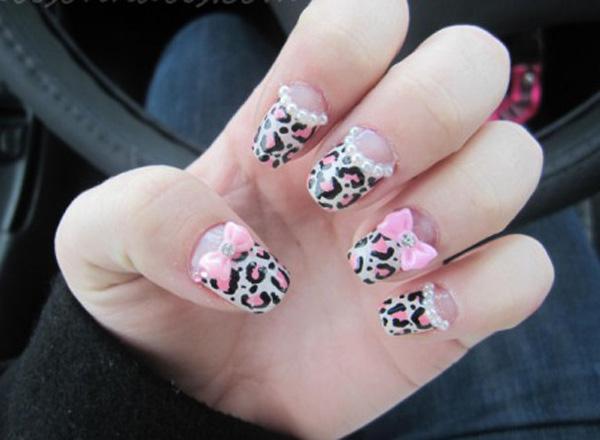 50+ Cute Bow Nail Designs